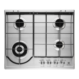 Plita incorporabila Electrolux EGH6243BOX, Gaz, 4 Arzatoare, Aprindere electrica, 60 cm, Inox