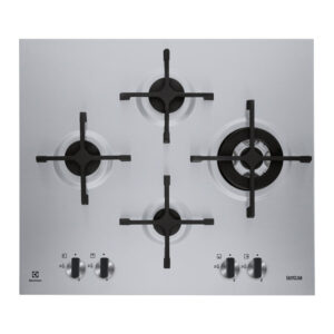 Plita incorporabila Electrolux EGU6648LXX, Gaz, 4 arzatoare