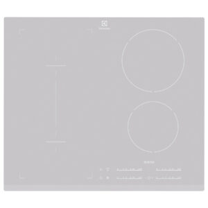 Plita incorporabila Electrolux EHI6540FOS, Inductie, 4 Zone de gatit, 59 cm, Argintiu
