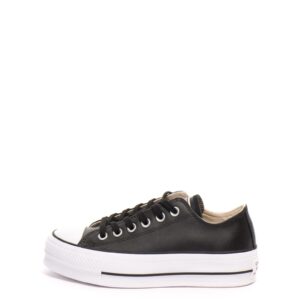 Tenisi flatform de piele Chuck Taylor All Star