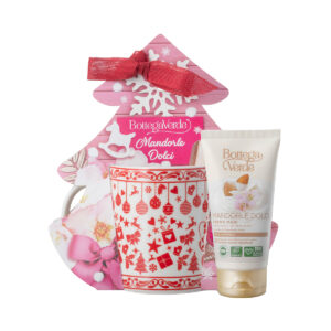 Set cadou Craciun, editie limitata, cu aroma de migdale dulci