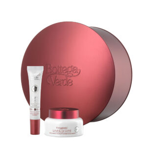 Set cadou femei, ingrijire ten cu seva din vita de vie, cutie metal