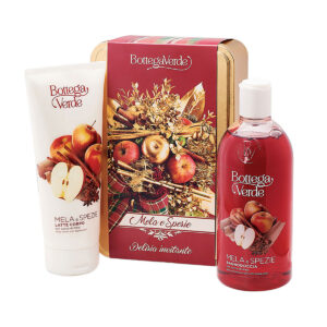 Set cadou femei, pentru ingrijirea corpului, cu extract de mar si scortisoara